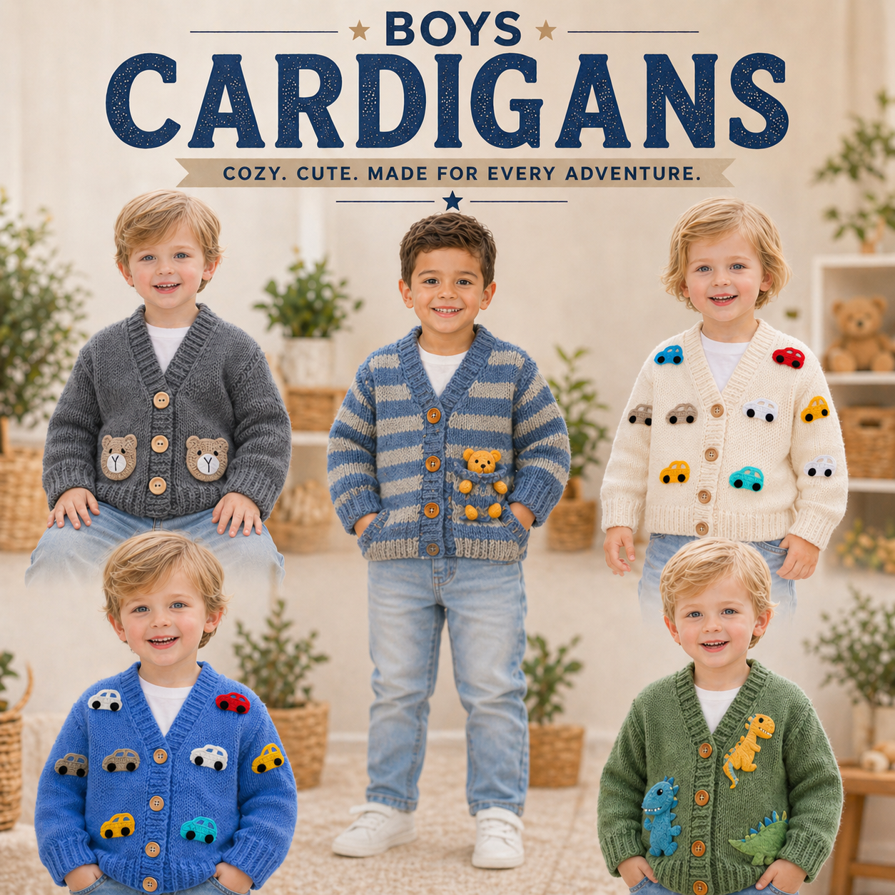 Boys Cardigans