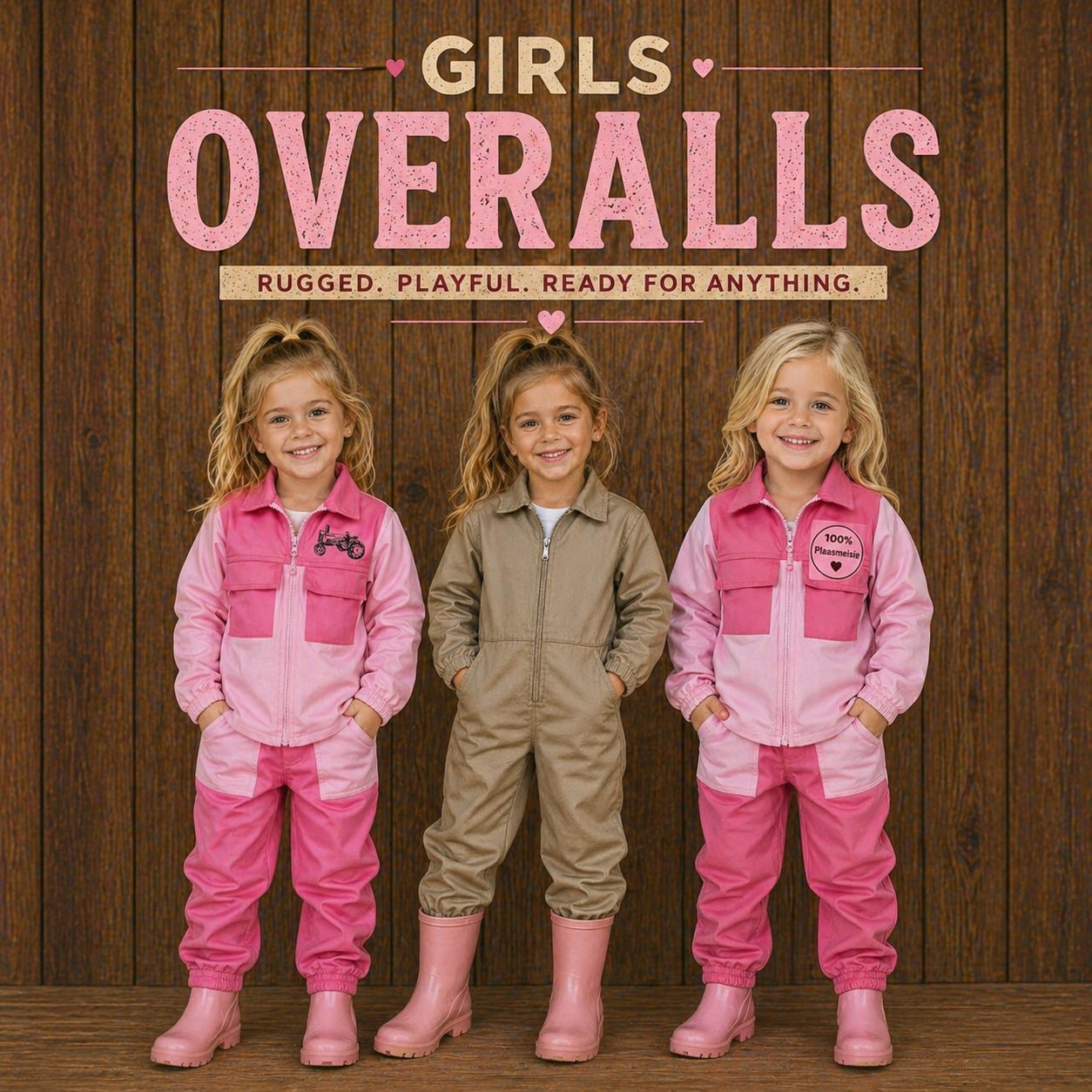 Girls Overalls