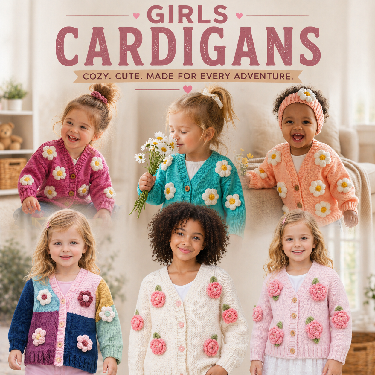 Girls Cardigans