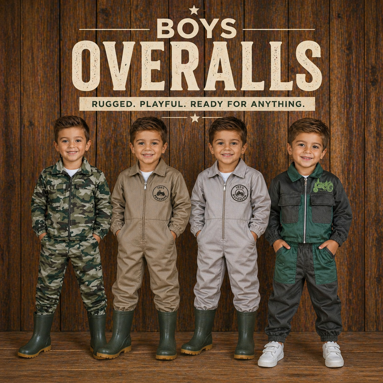 Boys Overalls