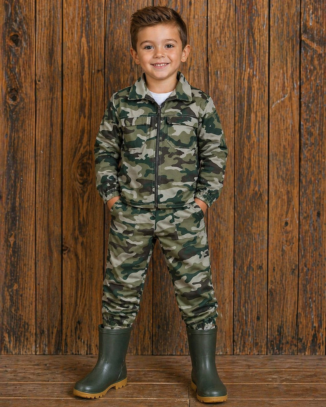 Camo 2 piece Overall