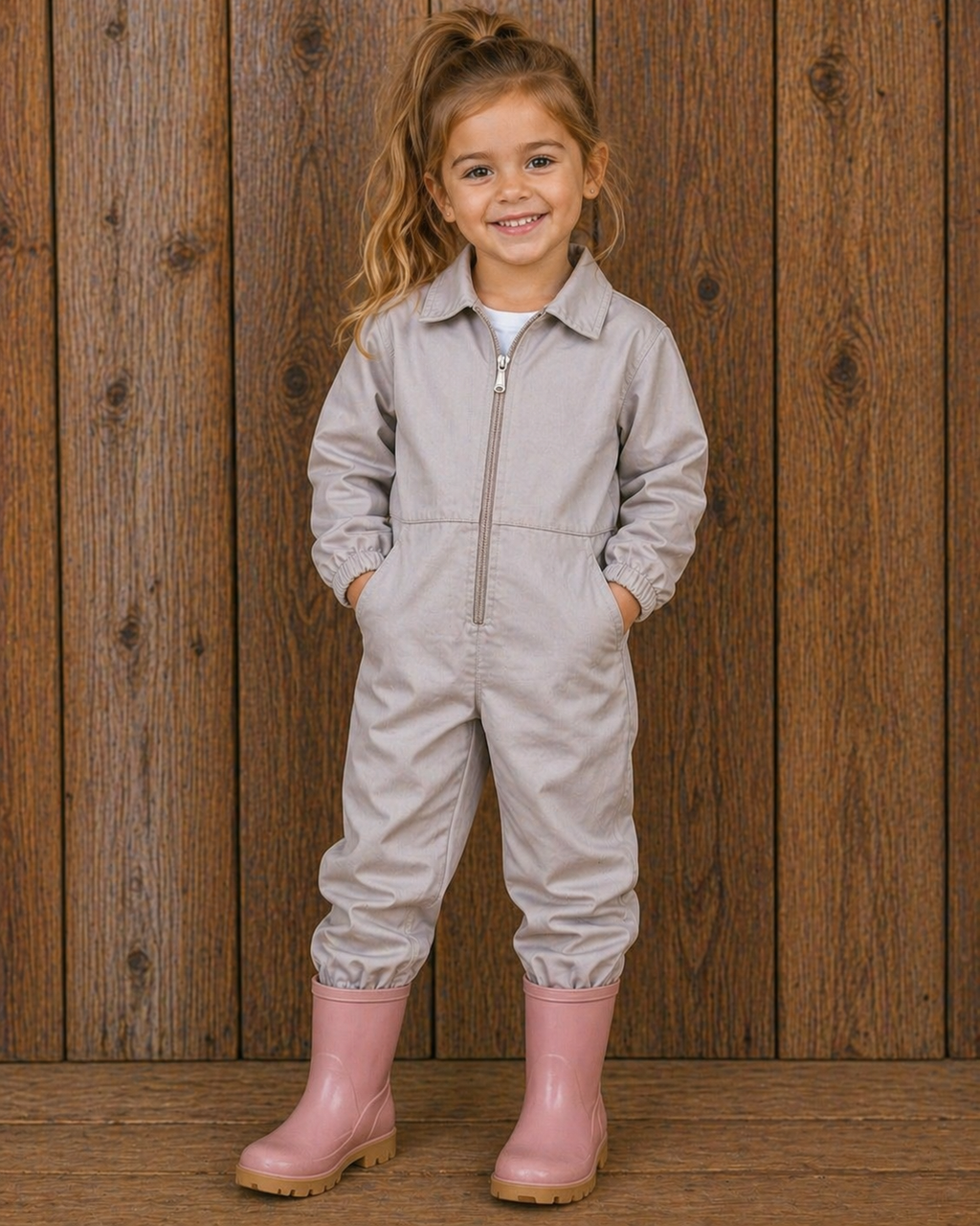 Light Khaki Overall - unisex