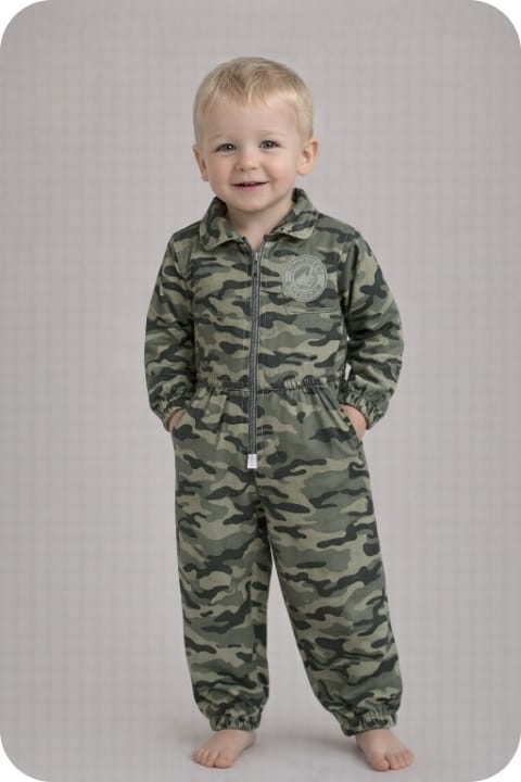Camo Overall