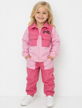 Pink 2 piece Overall